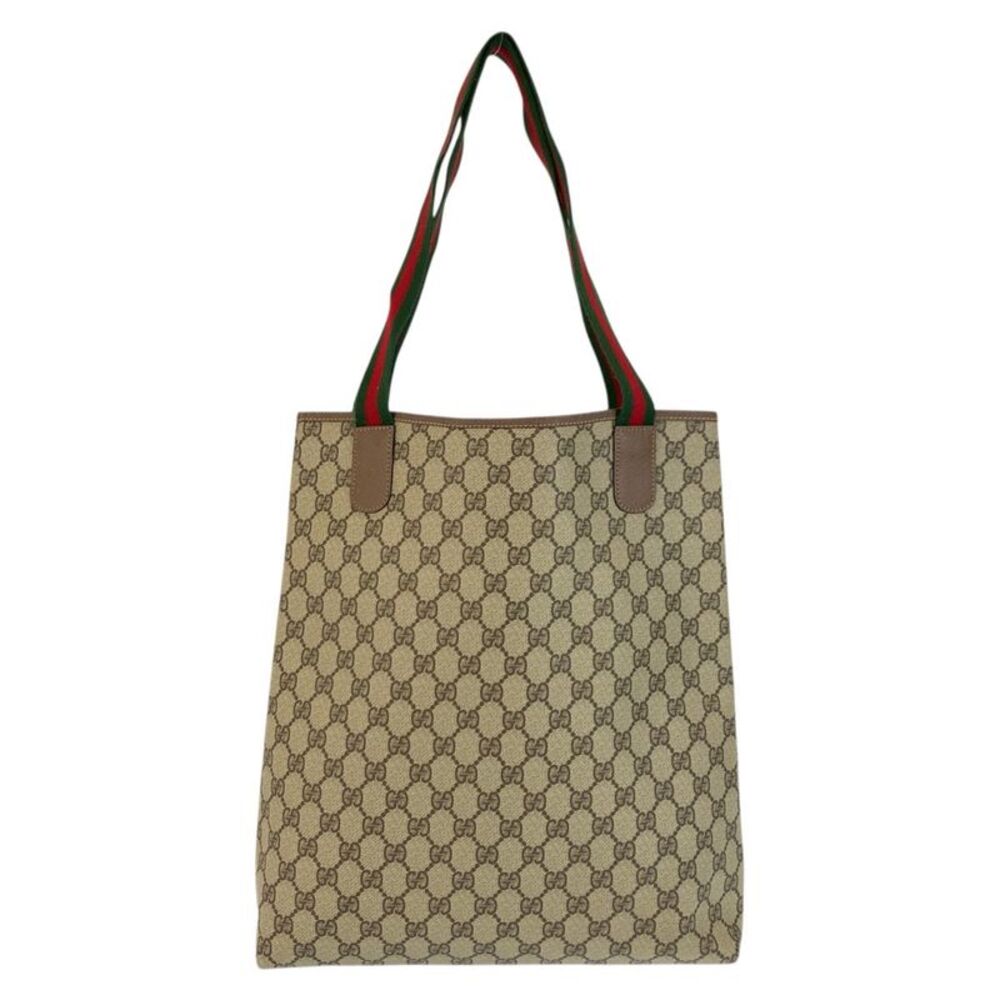 Gucci GG Supreme Canvas Tote Shoulder Bag - Picture 2 of 10